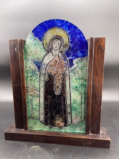 François DECORCHEMONT(1880-1971) - Polychrome...