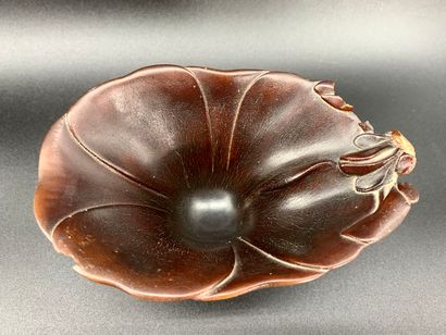 China, 19th century
A rhinoceros horn libation...