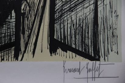Bernard BUFFET
Don Quixote
Color lithograph,...