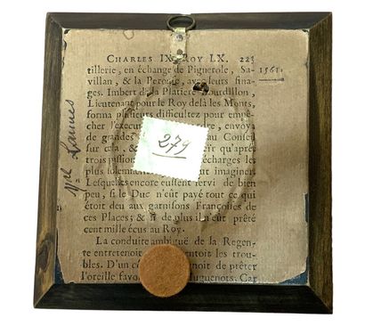 Ecole française du XIXe siècle
Miniature...