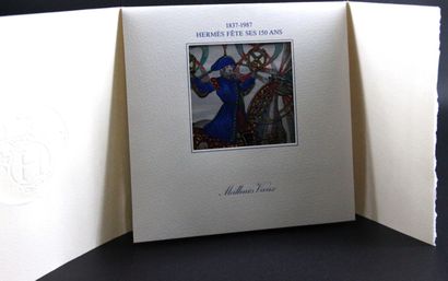 HERMES - Greeting card for the 150th anniversary...
