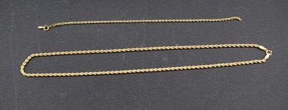 Set comprising a coiled-link necklace and...