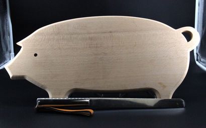 HERMES - Cutting board stylizing a pig and...