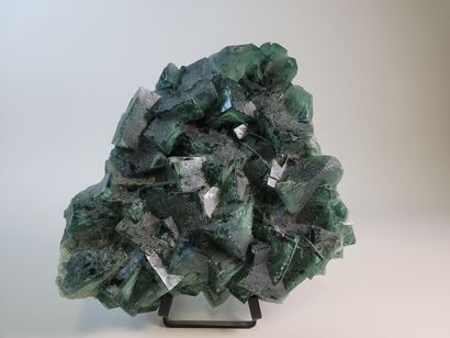 Imposing Madagascar fluorite, in very good...