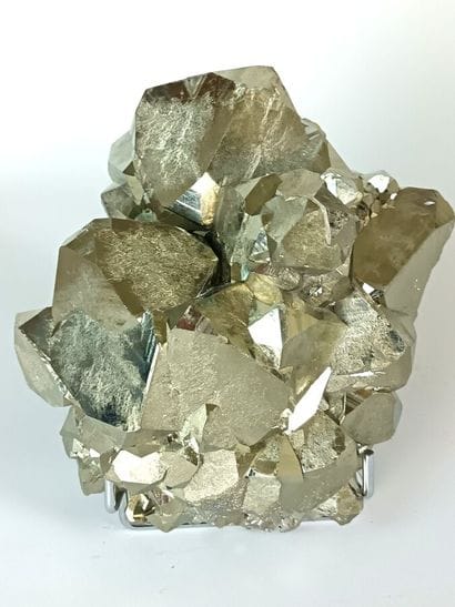 Pyrite
Huanzala, Peru 
Rare, large octahedral...