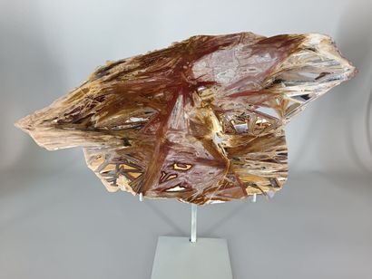 Agate and quartz
Bahia, Brazil (34cm wide...