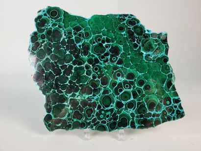 Magnificent, large Malachite and chrysocolla...