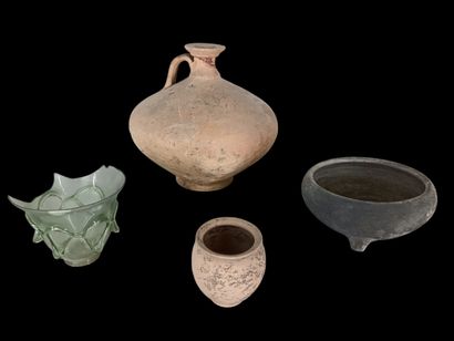 Set consisting of a single-handled jug (Roman...