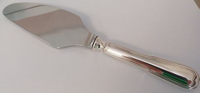 Cutting pie server, sterling silver handle,...
