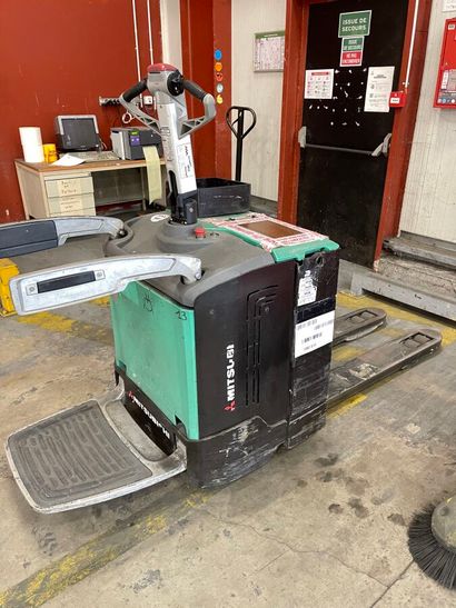Transpalette électrique MITSUBISHI
N° PVN2001561
Compteur...