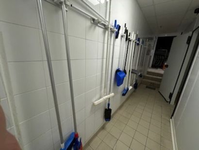 Bloc de sanisation DIVERSEY et balais ra...