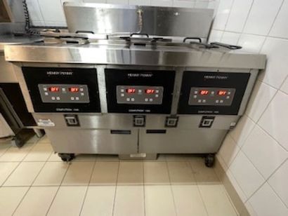 Friteuse à 3 bacs en inox HENNYPENNY Computron...