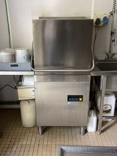 Lave-vaisselle à capot AFI avec convoyeu...