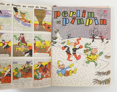 PERLIN ET PINPIN. Recueil complet de l'année...