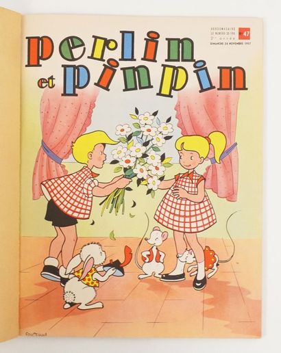 PERLIN ET PINPIN. Albums n° 4 et 6. Paris,...
