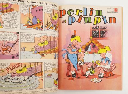 PERLIN ET PINPIN. Albums n° 4 et 6. Paris,...