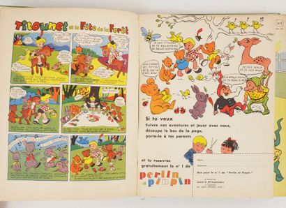 PERLIN ET PINPIN. Recueil complet de l'année...