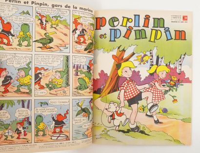PERLIN ET PINPIN. Albums n° 4 et 6. Paris,...