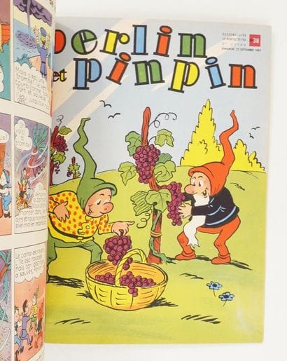 PERLIN ET PINPIN. Albums n° 4 et 6. Paris,...