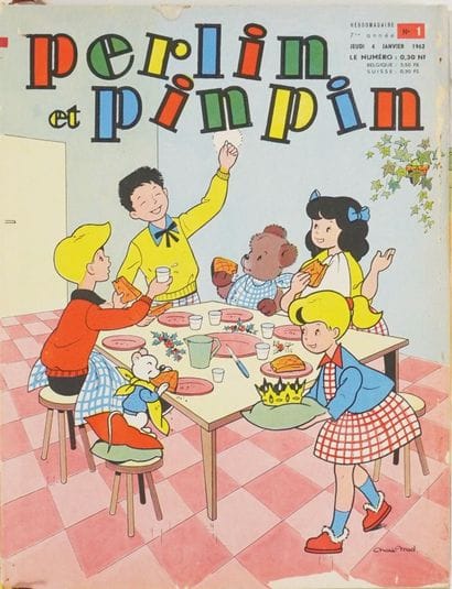 PERLIN ET PINPIN. Recueil complet de l'année...