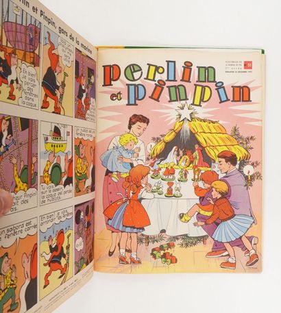 PERLIN ET PINPIN. Recueil complet de l'année...