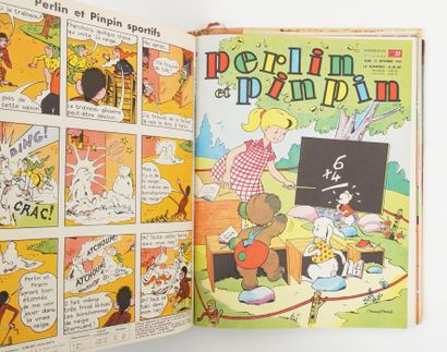 PERLIN ET PINPIN. Recueil complet de l'année...