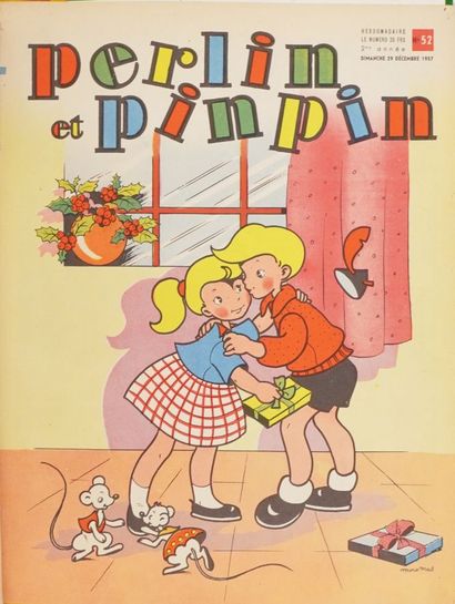 PERLIN ET PINPIN. Recueil complet de l'année...