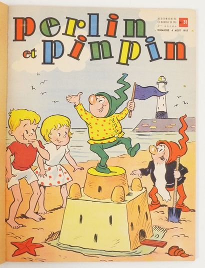 PERLIN ET PINPIN. Albums n° 4 et 6. Paris,...