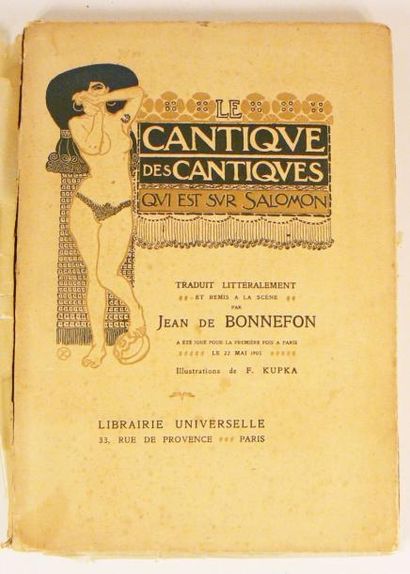 KUPKA (Frantisek)
Le Cantique des cantiques,...