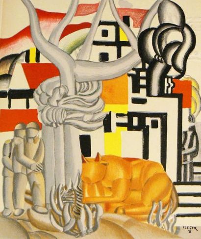 LEGER (Fernand) & CENDRARS (Blaise)
Entretien...