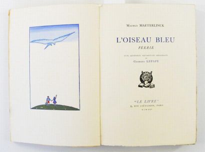 LEPAPE (Georges) & MAETERLINCK (Maurice)
L'oiseau...