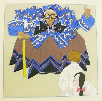 LEPAPE (Georges) & MAETERLINCK (Maurice)
L'oiseau...