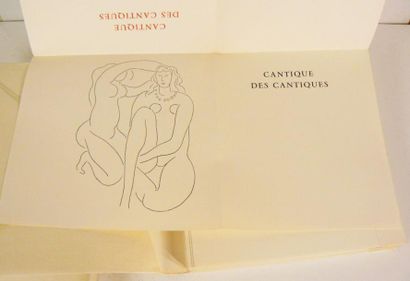 MATISSE (Henri)
Cantique des Cantiques, traduit...