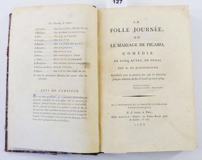 BEAUMARCHAIS (Pierre-Augustin Caron de)
La...
