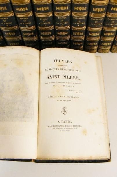 BERNARDIN DE SAINT-PIERRE (Jacques-Henri)
Oeuvres...