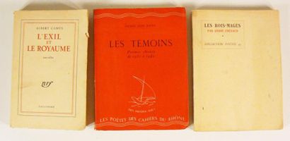 CAMUS (Albert)
L'Exil et le Royaume. Nouvelles....