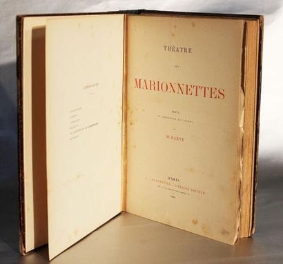 DURANTY (Edmond)
Théâtre des marionnettes....