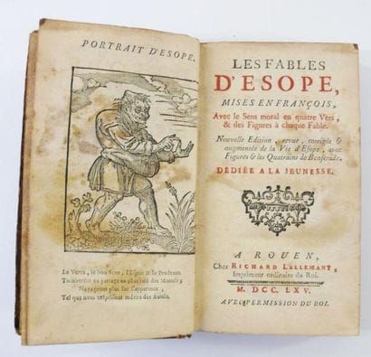ESOPE
Les fables. Rouen, Richard Lallemant,...