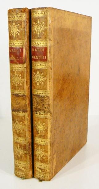 MANILIUS (Marcus)
Astronomicon libri quinque;...