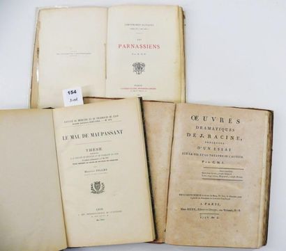 [GAUTHIER-VILLARS (Henry)]
Les Parnassiens....