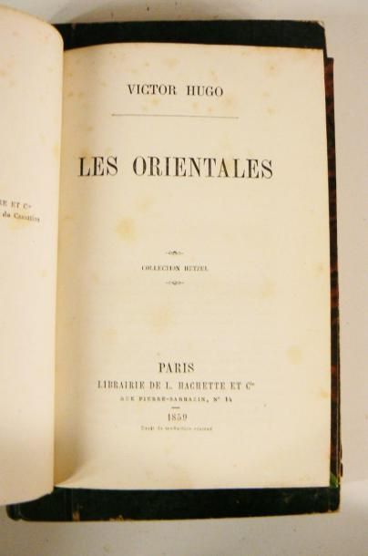 HUGO (Victor)
Les Rayons et les Ombres. (Oeuvres...