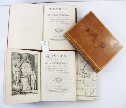 MONTESQUIEU (Charles-Louis de Secondat, Baron...