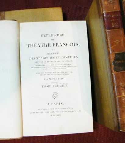 PETITOT. Répertoire du Théâtre François ou...