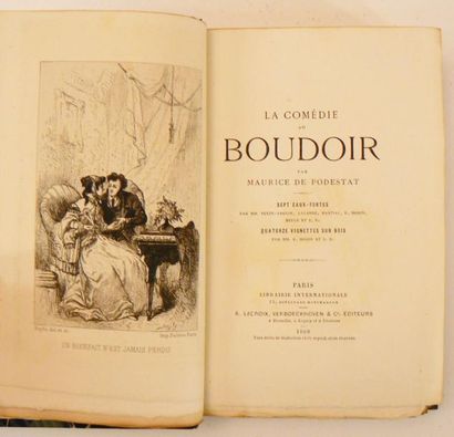 PODESTAT (Maurice de)
La Comédie au boudoir....