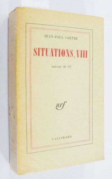 SARTRE (Jean-Paul)
Situations, VIII, autour...