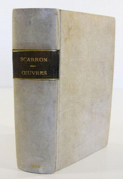 SCARRON (Paul)
Les oeuvres. Paris, Guillaume...