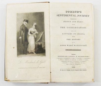 STERNE (Laurence)
Sentimental journey through...