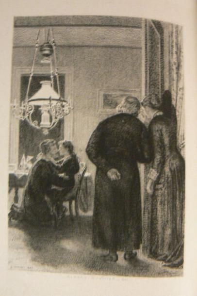 ZOLA (Emile)
Une page d'amour précédée d'une...