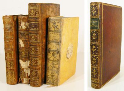 LOT. 4 volumes: - Voyage de CHAPELLE et de...