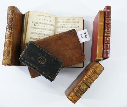 LOT 7 volumes. LE TASSE (Torquato Tasso,...